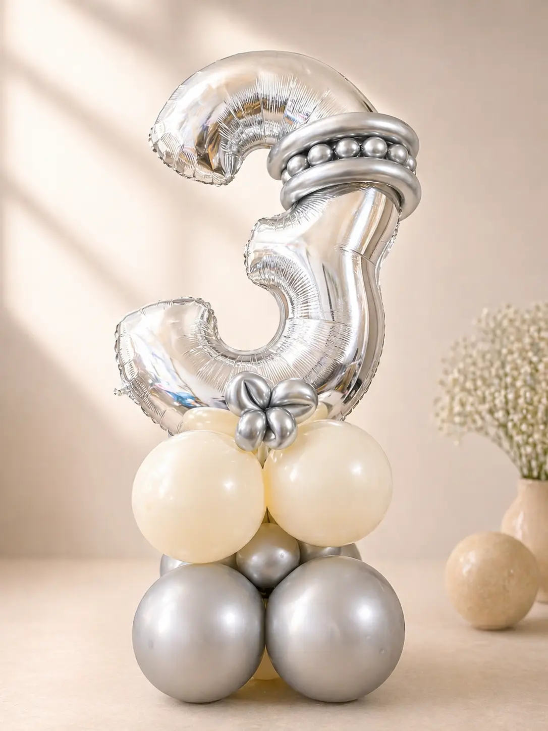 Number Balloon Celebration Stand